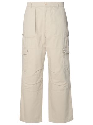 Acne Studios Beige Cotton Blend Cargo Pants