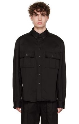 Acne Studios Black Regular Fit Shirt