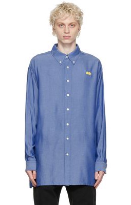Acne Studios Blue Button-Up Shirt