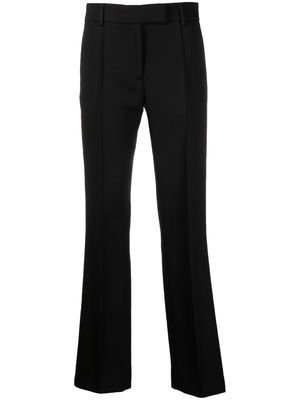 Acne Studios bootcut cotton trousers - Black