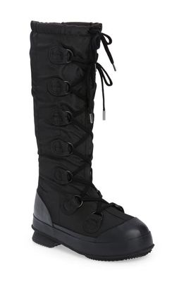 Acne Studios Brema Lace-Up Tall Boot in Black