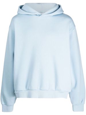 Acne Studios brushed-fleece hoodie - Blue