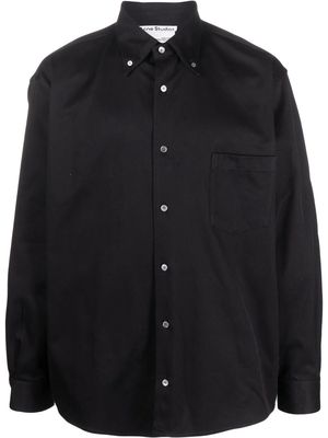 Acne Studios button-down shirt jacket - Black