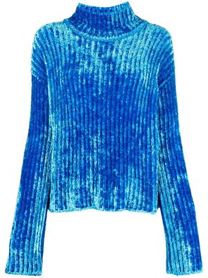 Acne Studios chunky ribbed knit jumper - Blue