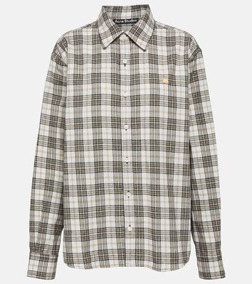Acne Studios Cotton flannel shirt
