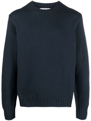 Acne Studios cotton-knit jumper - Blue