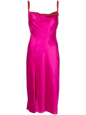 Acne Studios cowl-neck slip dress - Pink