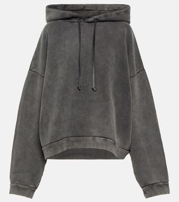 Acne Studios Cropped cotton hoodie