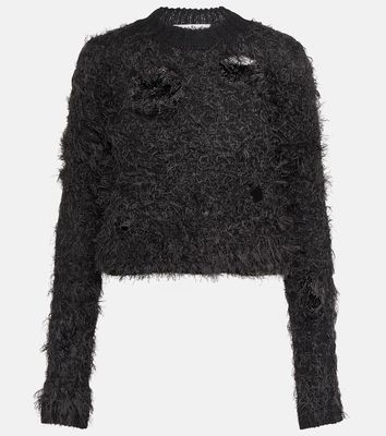 Acne Studios Cutout wool-blend sweater
