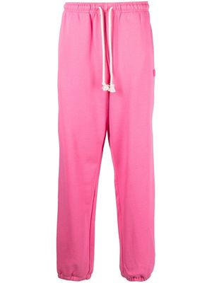 Acne Studios drawstring-waist cotton track trousers - Pink