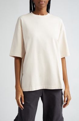 Acne Studios Extorr Logo Back T-Shirt in Soft Pink