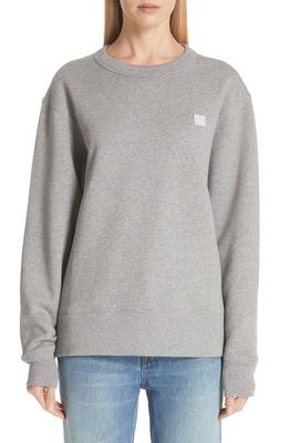 Acne Studios Fairview Sweatshirt in Light Grey Melange
