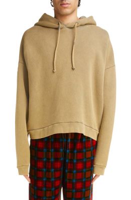 Acne Studios Gender Inclusive Relaxed Fit Hoodie in Sage Green