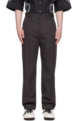 Acne Studios Gray Casual Trousers