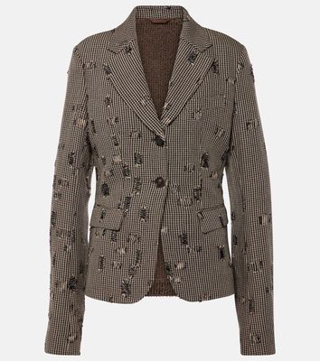 Acne Studios Java checked blazer