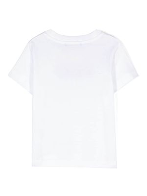 Acne Studios Kids Face-logo T-shirt - White