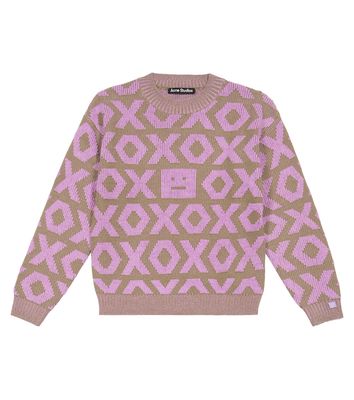 Acne Studios Kids Mini Kozu XOXO sweater