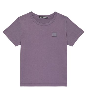 Acne Studios Kids Mini Nash Face cotton jersey T-shirt