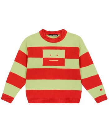 Acne Studios Kids Striped wool sweater