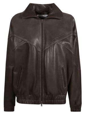 Acne Studios Leather Zipped Jacket