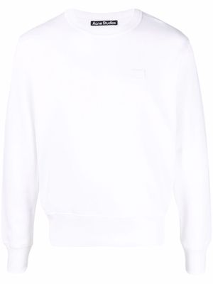 Acne Studios long sleeve crew neck T-shirt - White