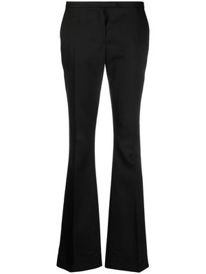 Acne Studios low-waisted flared trousers - Black