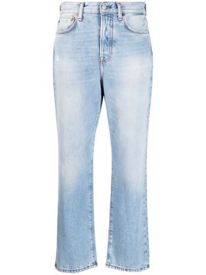 Acne Studios Mece high-waist cropped jeans - Blue