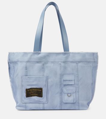 Acne Studios Midsummer Large cotton canvas tote bag