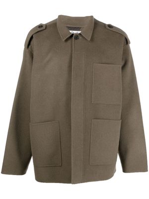 Acne Studios military epaulette jacket - Green
