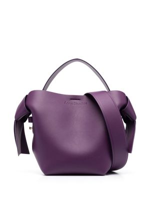 Acne Studios mini Musubi shoulder bag - Purple