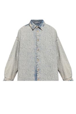 Acne Studios Monogrammed Denim Shirt