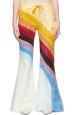 Acne Studios Multicolor Rainbow Lounge Pants