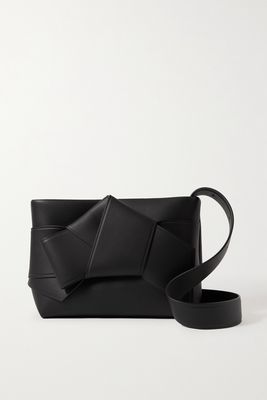 Acne Studios - Musubi Knotted Leather Shoulder Bag - Black