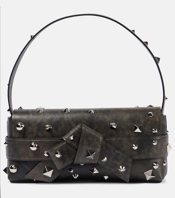 Acne Studios Musubi studded leather shoulder bag