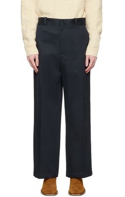 Acne Studios Navy Casual Trousers