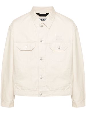 Acne Studios organic cotton canvas jacket - Neutrals