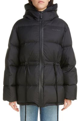 Acne Studios Orsa Recycled Nylon Ripstop Down Puffer Jacket in Black