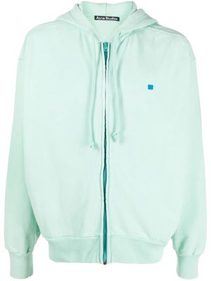 Acne Studios oversized zip hoodie - Green