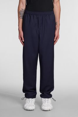 Acne Studios Pants In Blue Viscose