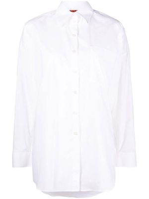 Acne Studios patch-pocket long-sleeve shirt - White