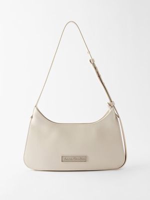 Acne Studios - Platt Mini Leather Shoulder Bag - Womens - White