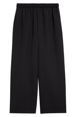 Acne Studios Relaxed Wide Leg Pants in Black