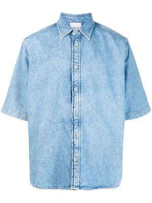 Acne Studios short-sleeve denim shirt - Blue