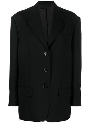 ACNE STUDIOS single-breasted tailored blazer - Black