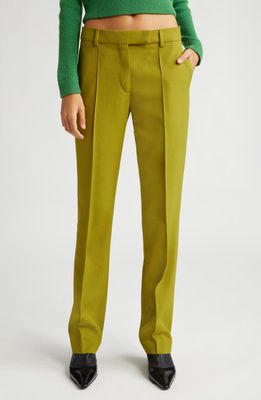 Acne Studios Tailored Slim Pants in Seaweed Green