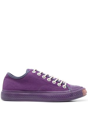 Acne Studios tonal lace-up sneakers - Purple