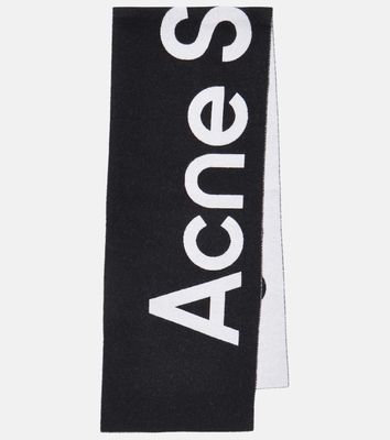 Acne Studios Toronty wool-blend jacquard scarf