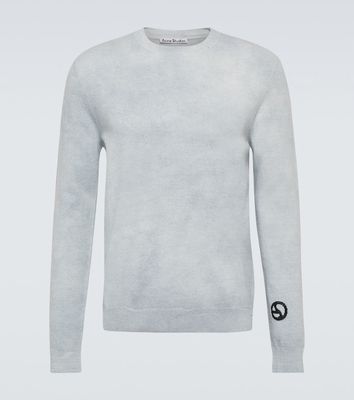 Acne Studios Wool and cotton-blend sweater