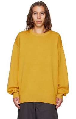 Acne Studios Yellow Kerdi Sweater