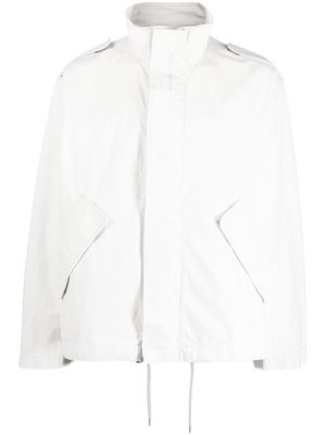 Acne Studios zip-up lightweight jacket - White